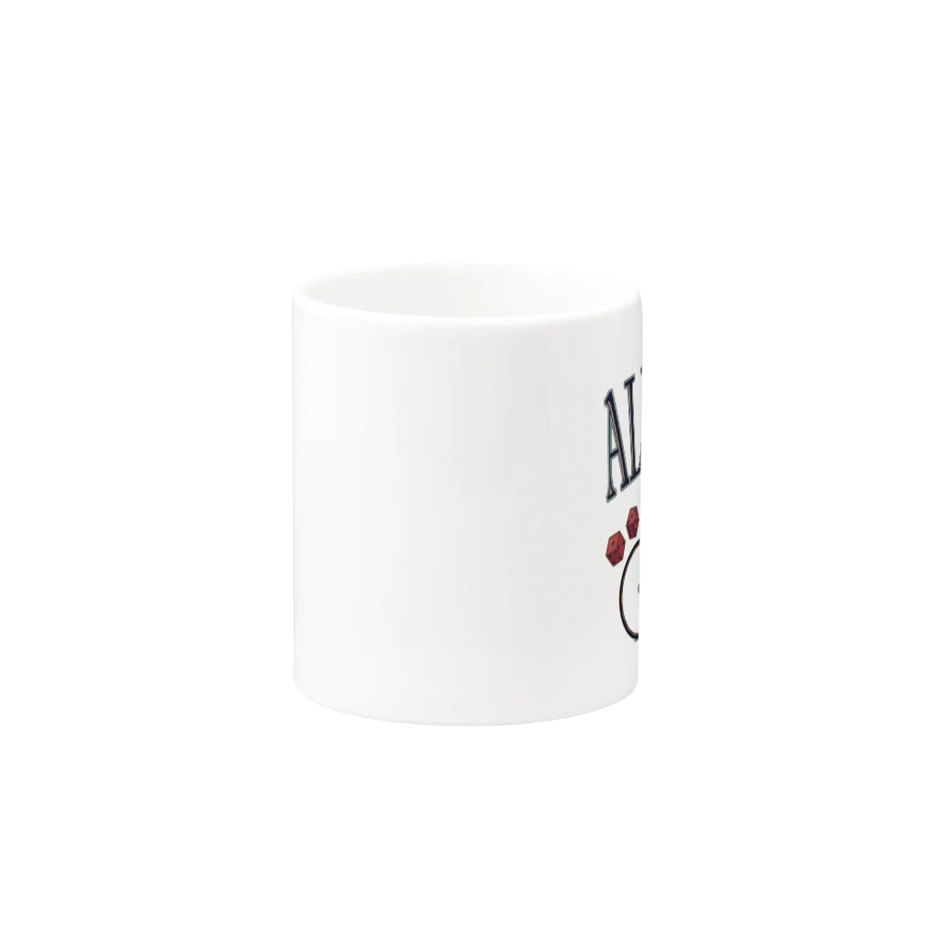 nidan-illustrationの"ALL IN -Track Club-" Mug :other side of the handle