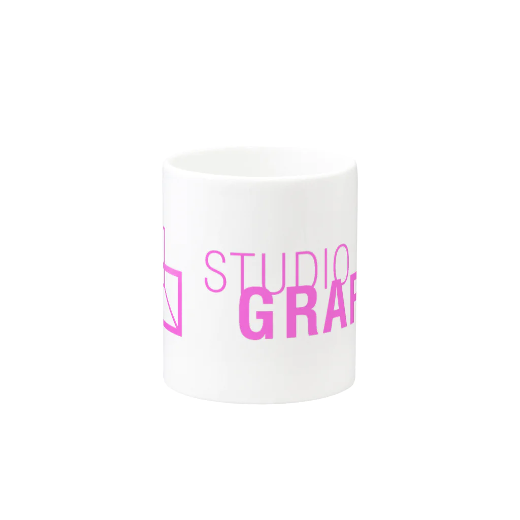 STUDIOGRAPHのSTUDIOGRAPHオリジナルロゴアイテム マグカップの取っ手の反対面
