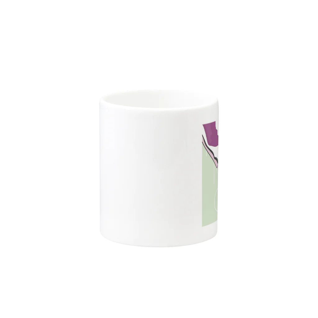 じゅんこママの店のPADOME Mug :other side of the handle