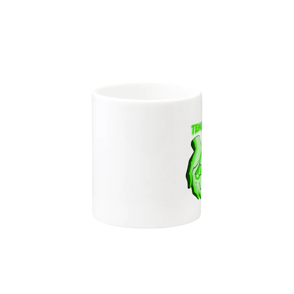 りん太のTENORI UFO Mug :other side of the handle