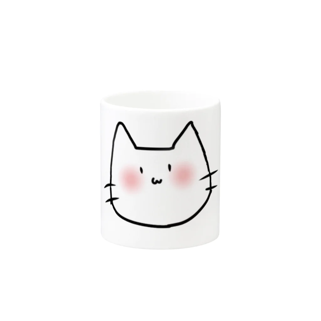 shirayuki15のてきとうねこ Mug :other side of the handle