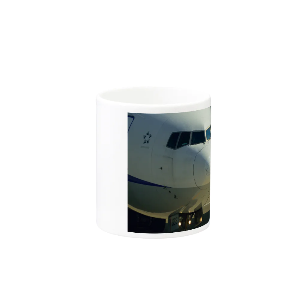 ｓａｋａｍｏ●┻┓vfk◆jfkのjetのお鼻 Mug :other side of the handle