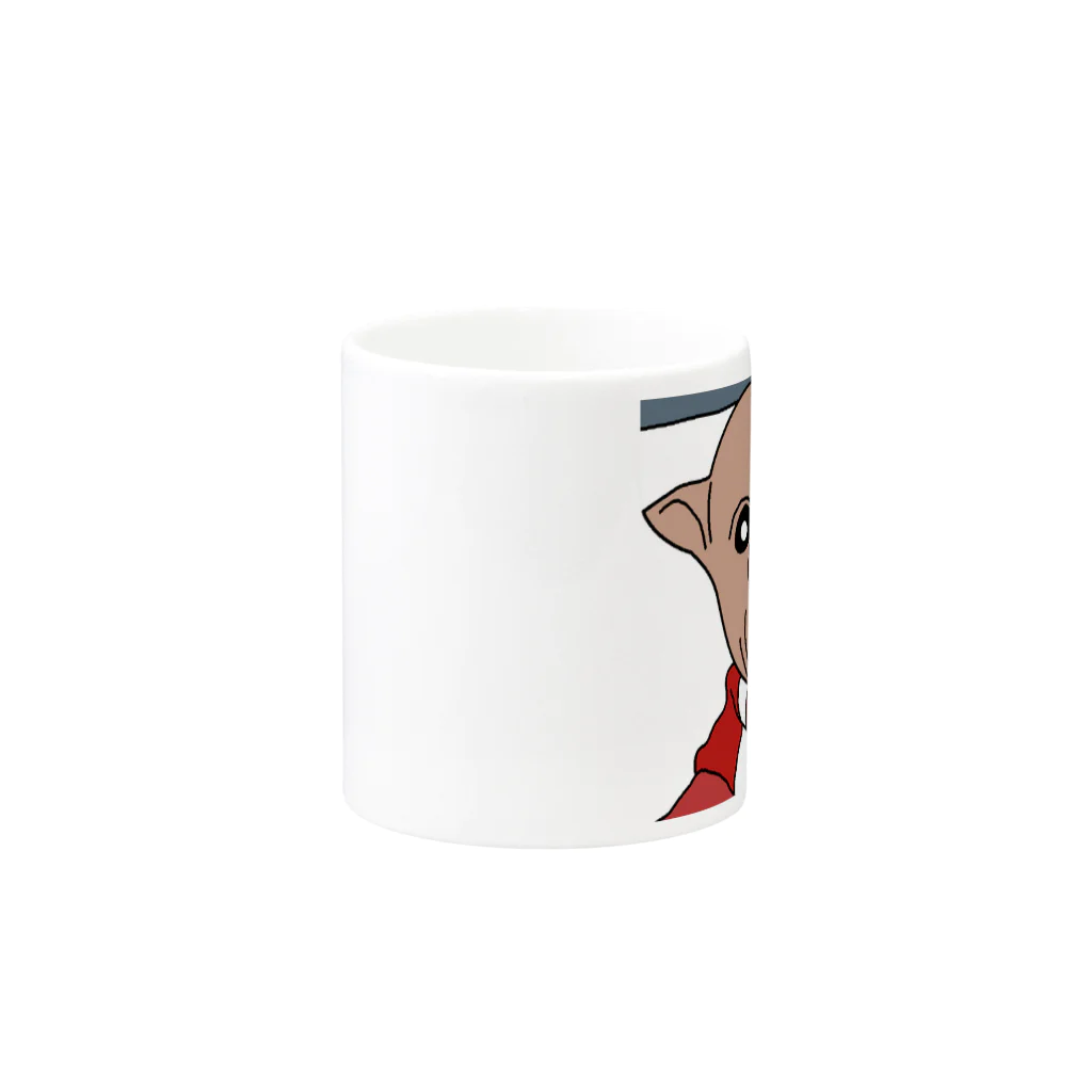 ぶた丼2017のげあぱごｗｊ Mug :other side of the handle