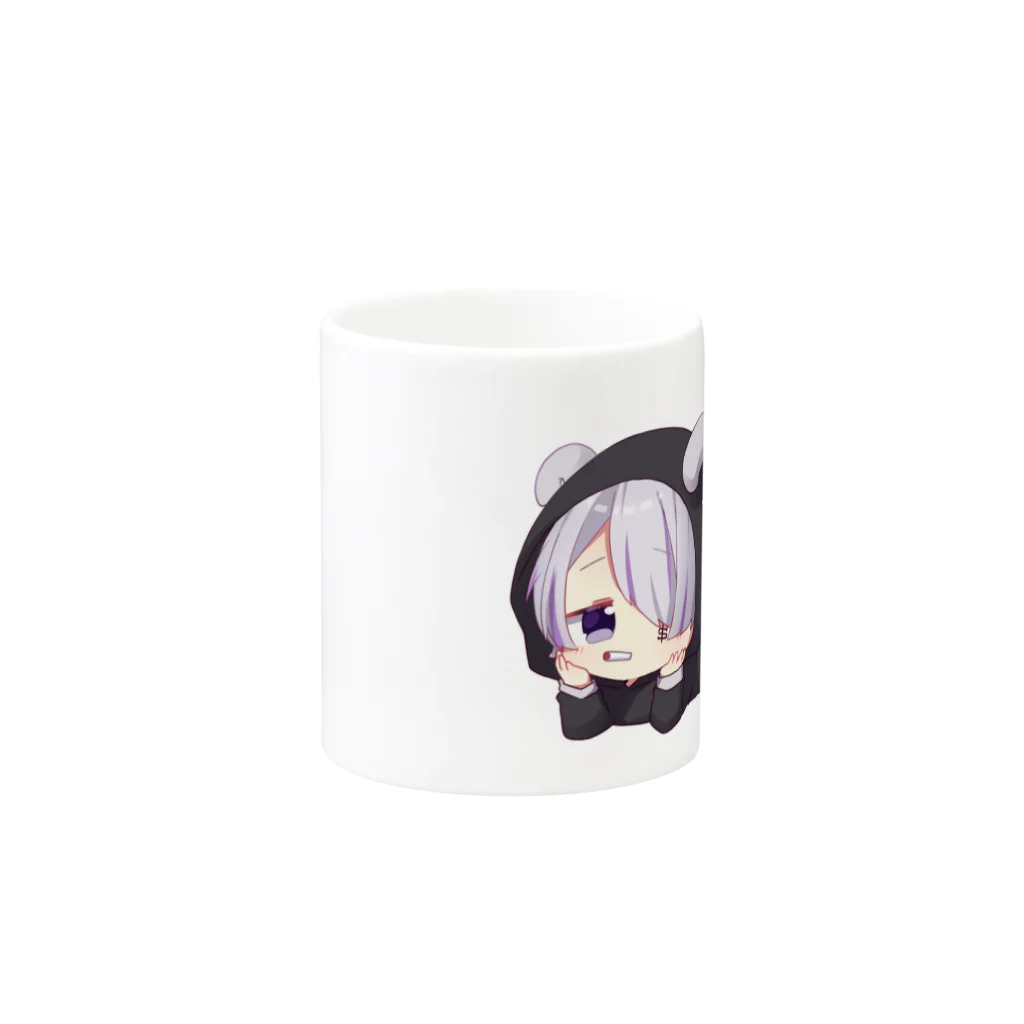 紫雪のマグカップ Mug :other side of the handle