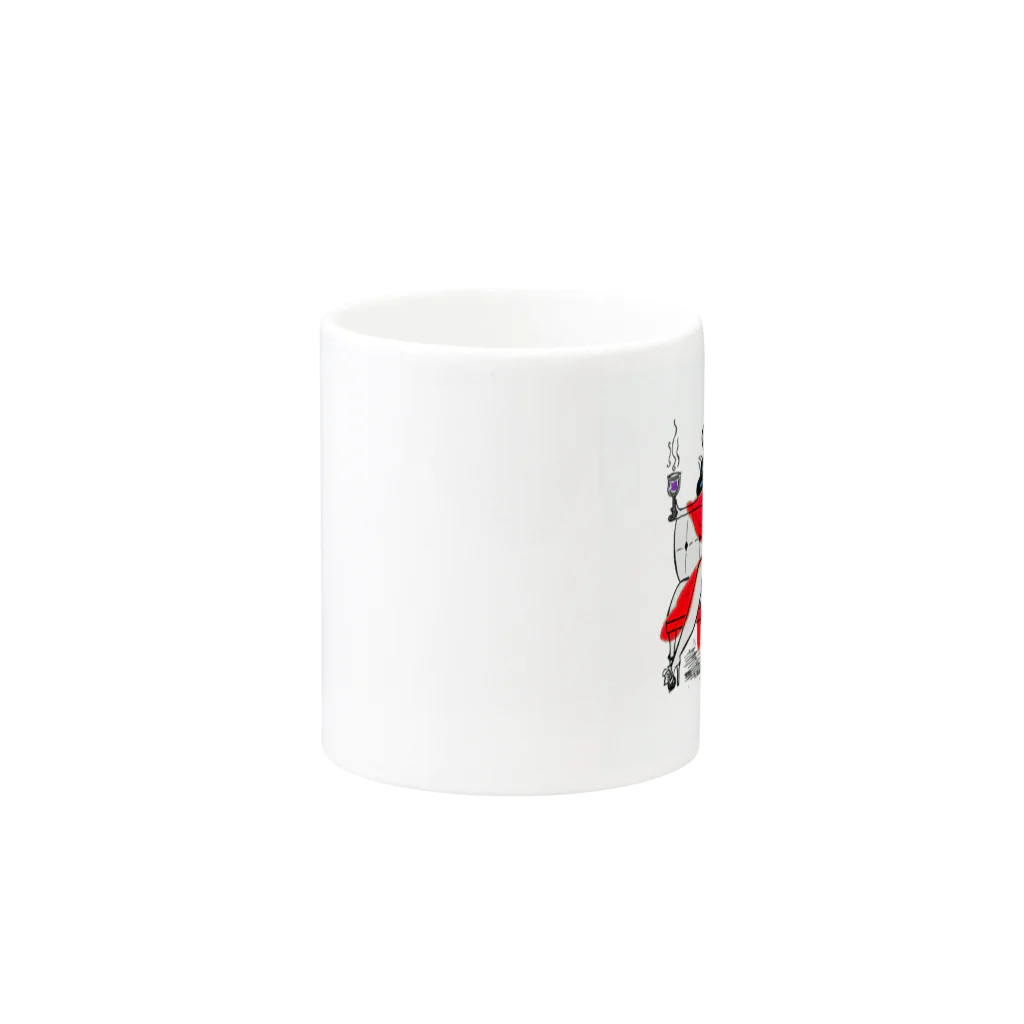 AsakaOsakaのQueen's collection Mug :other side of the handle