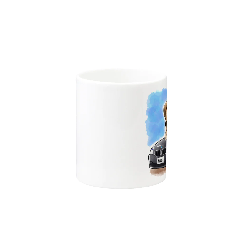 こてつ日誌の【専用】麦さんグッズ Mug :other side of the handle