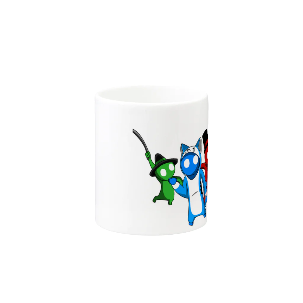 とある和菓子屋のかわいい系 gangbeasts Mug :other side of the handle