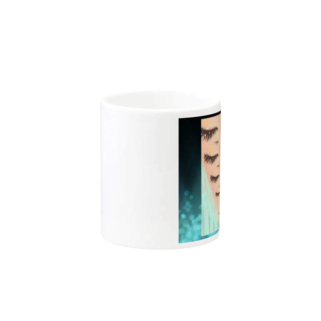 Ｍ✧Ｌｏｖｅｌｏ（エム・ラヴロ）の赤いくちびる💋 Mug :other side of the handle
