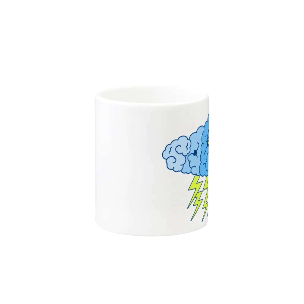 SAABOのstrom monster_c Mug :other side of the handle