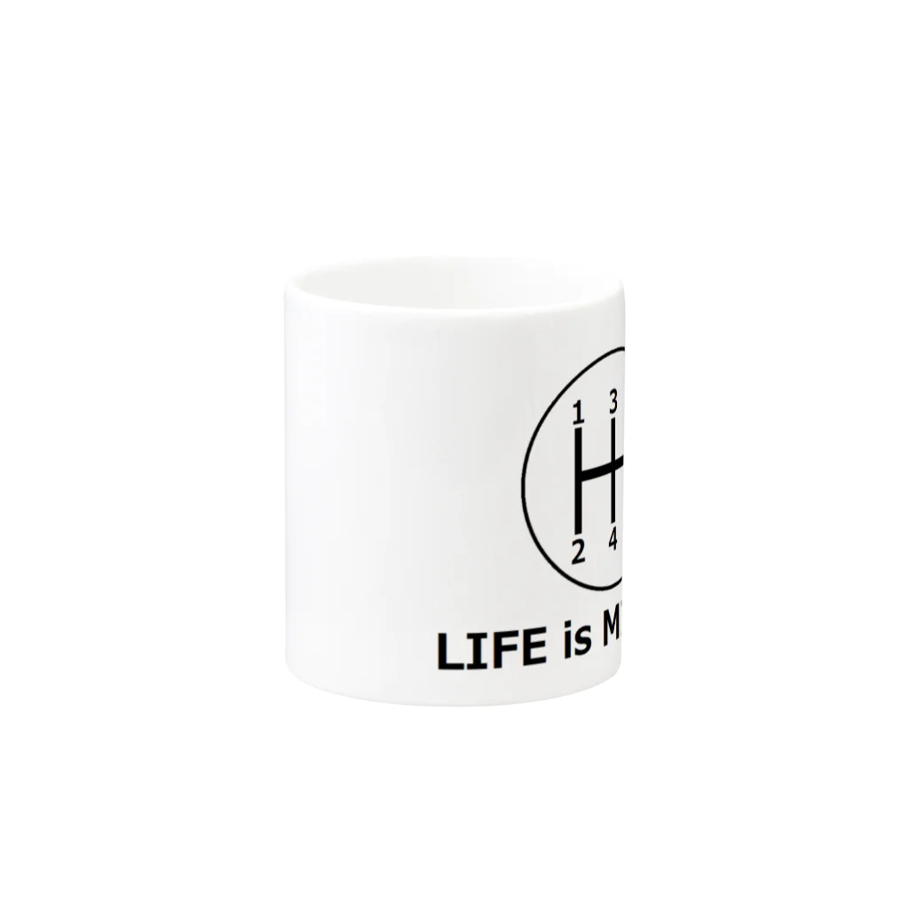 メイビークローバー【雑貨店】のミッション！ Mug :other side of the handle