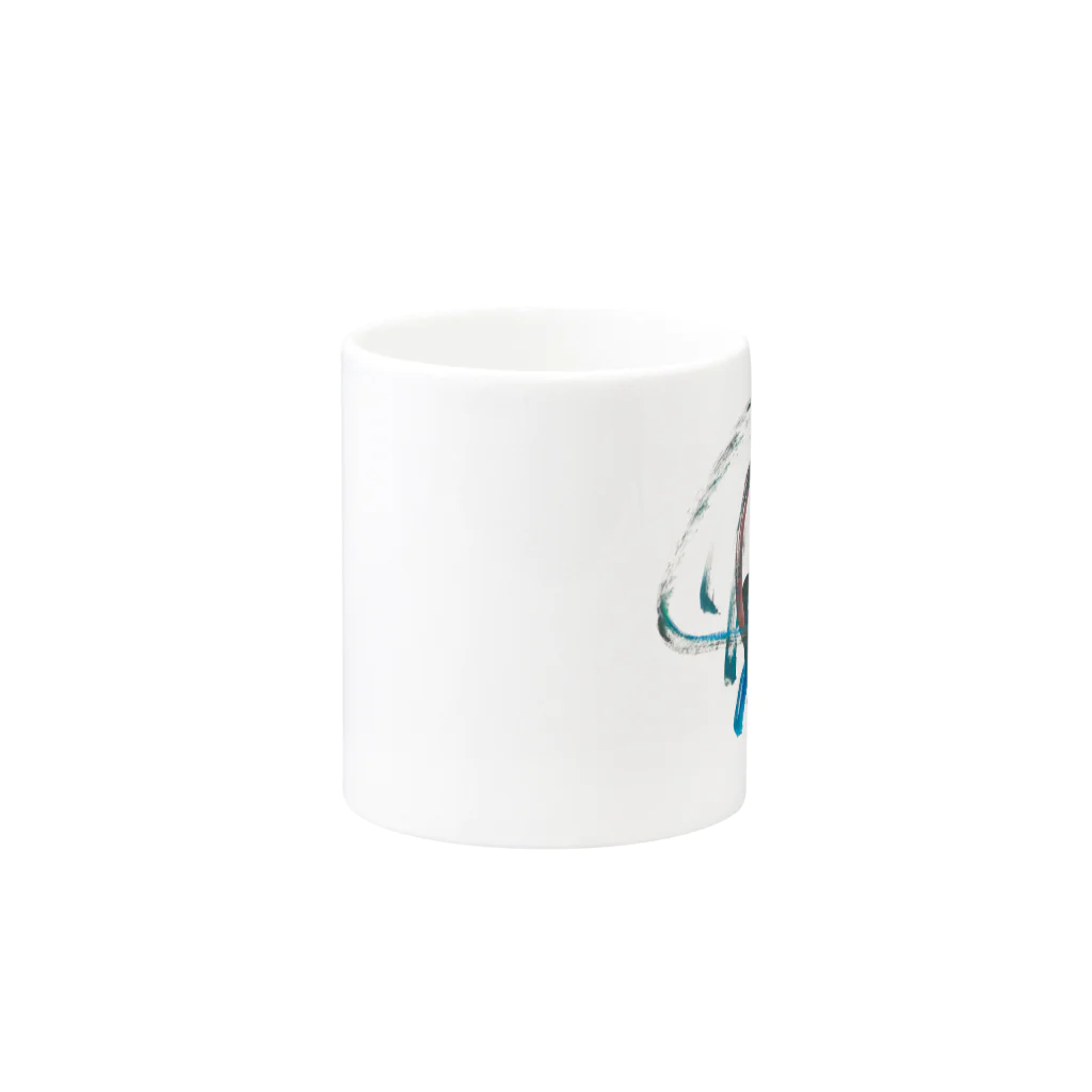 bochicoのdrawing BATTA item Mug :other side of the handle
