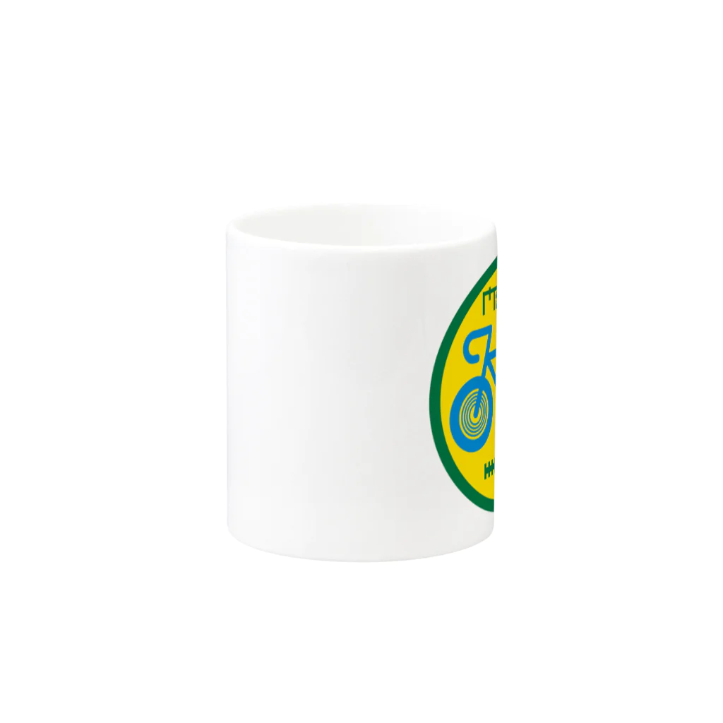 原田専門家のパ紋No.3434 門岡設備　 Mug :other side of the handle