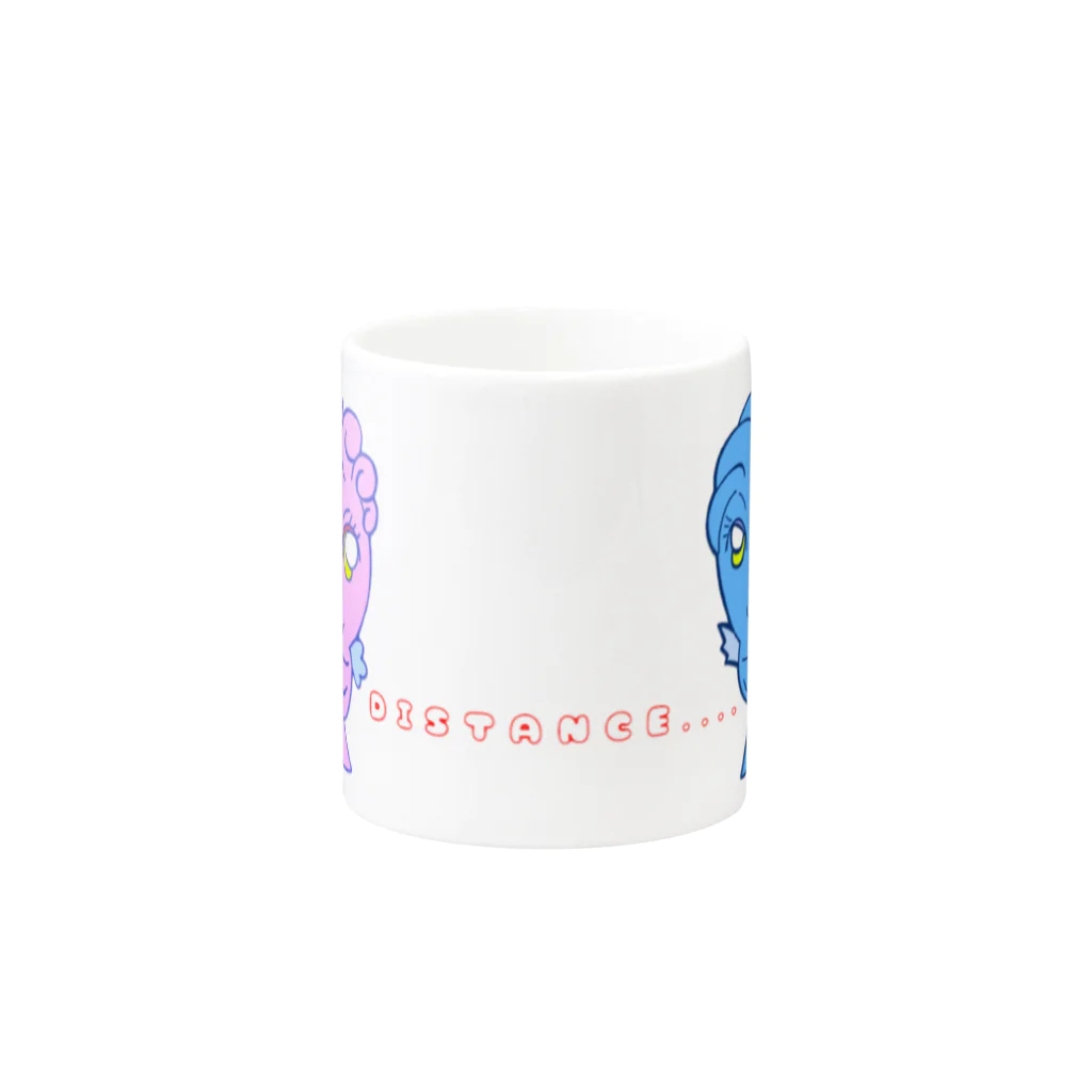 チャンドラー・シーンのどらごん（Distance....） Mug :other side of the handle