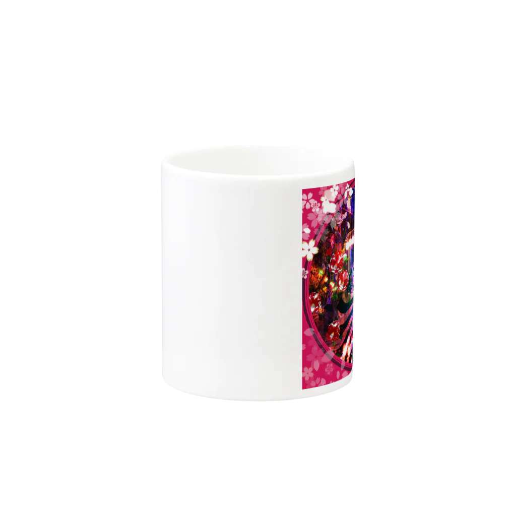 Kenny Goodsの桜花爛漫 Mug :other side of the handle