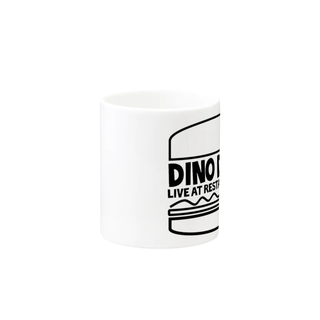 DINO DINERのDINODINER マグカップの取っ手の反対面