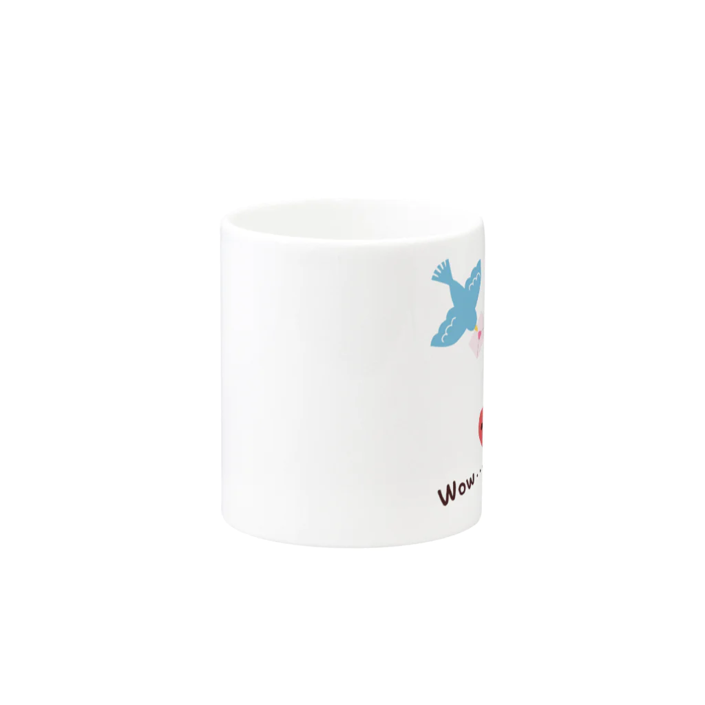 SU-KUのSpring news Mug :other side of the handle