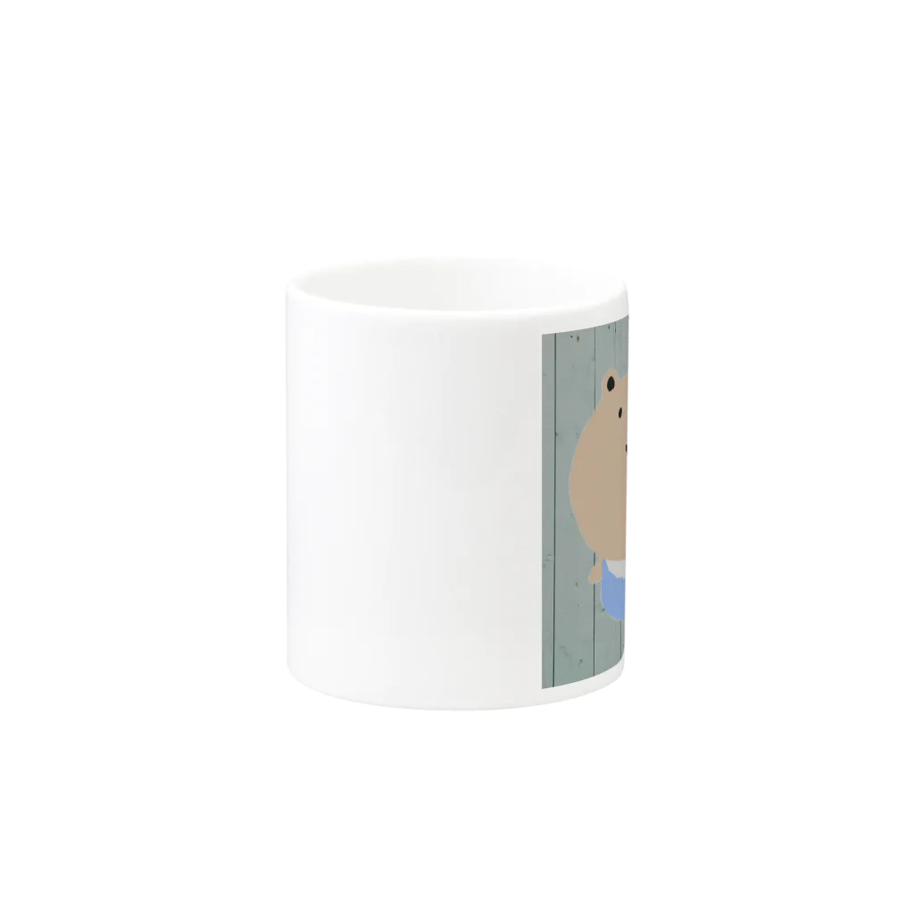 Bunshopの爽やかくまちゃん2 Mug :other side of the handle