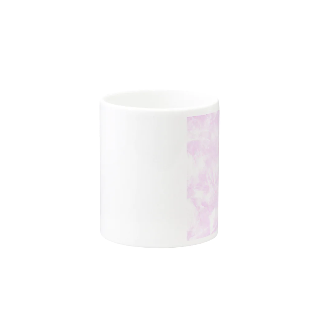 毒舌熊 本音クマ＠LINEスタンプのIce reflected light World Pink Mug :other side of the handle