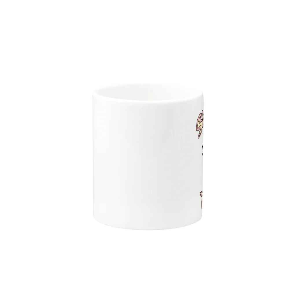 【Yuwiiの店】ゆぅぅぃーのSUPER★TON!! Mug :other side of the handle