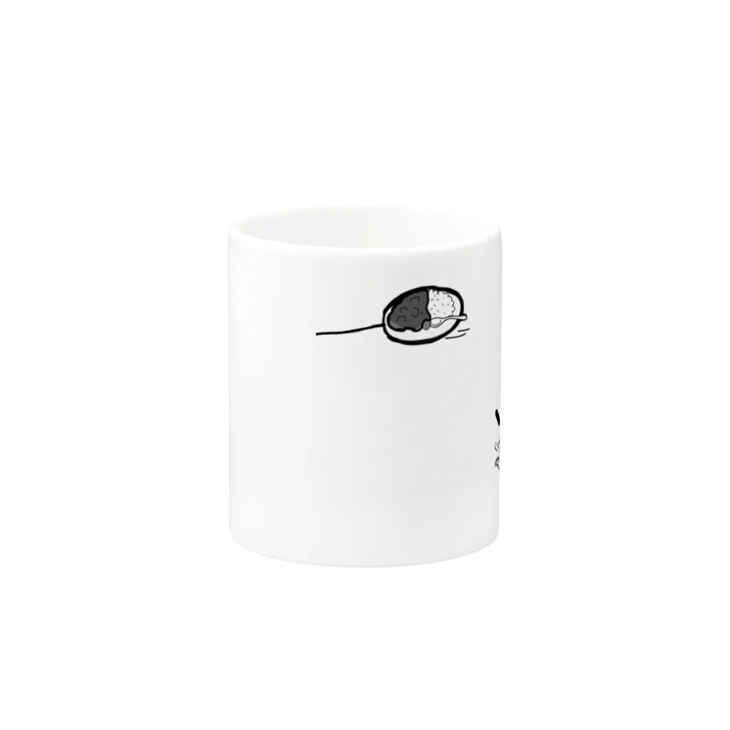 biteするならフィッシュワークのリアクションbite Mug :other side of the handle