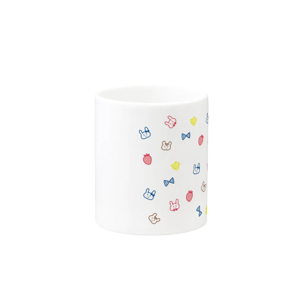 けらりのらびばにこりす Mug :other side of the handle