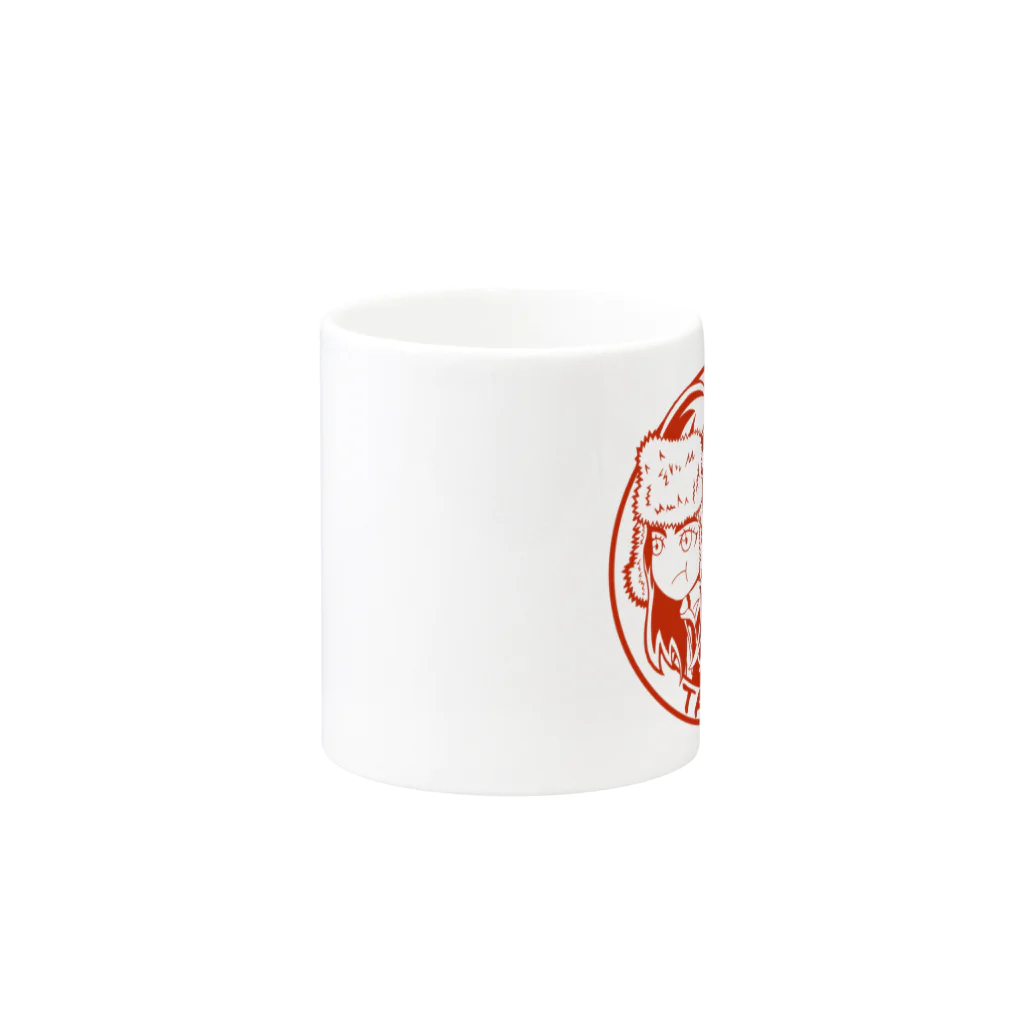 OctoPantsの私をキャンプに連れてって Mug :other side of the handle