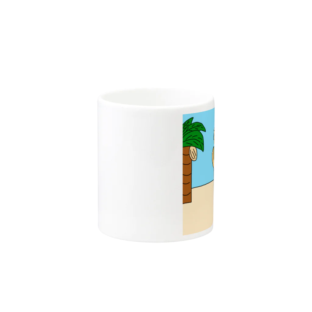 chichuukaivacanceのハワイ Mug :other side of the handle