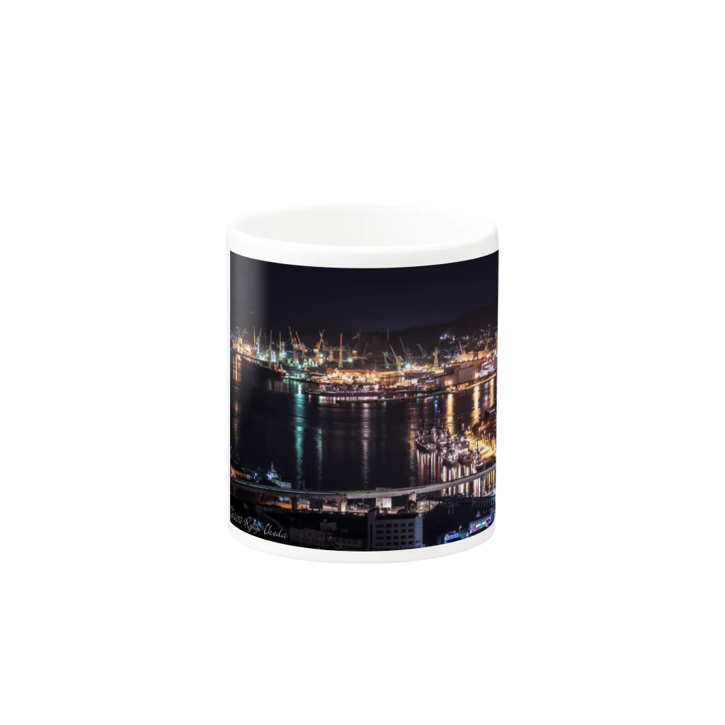 臥龍の佐世保夜景 Mug :other side of the handle