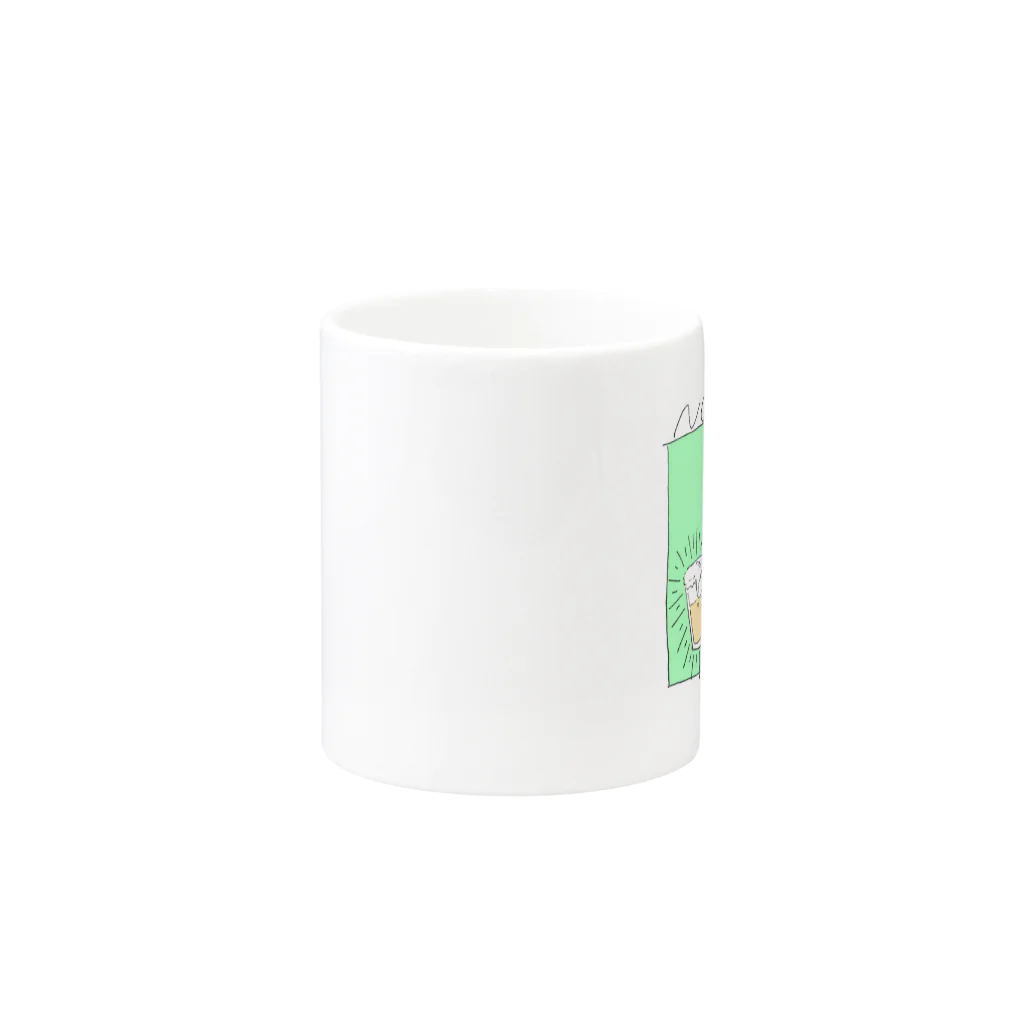 ひ み つ き ちのNORI NORI Mug :other side of the handle