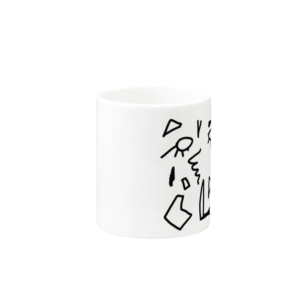 トモエルのお店の頭のからのおはなし Mug :other side of the handle