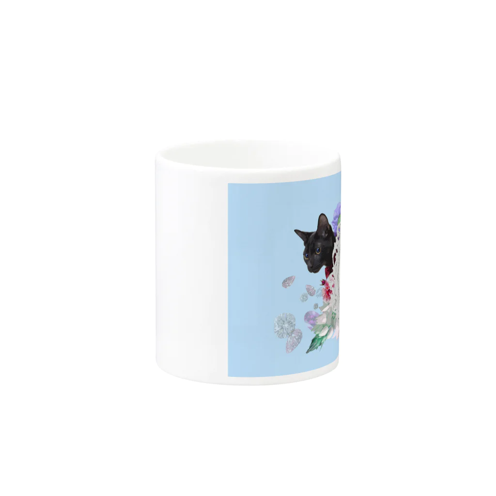 ONE STORYの姫ねこ Mug :other side of the handle