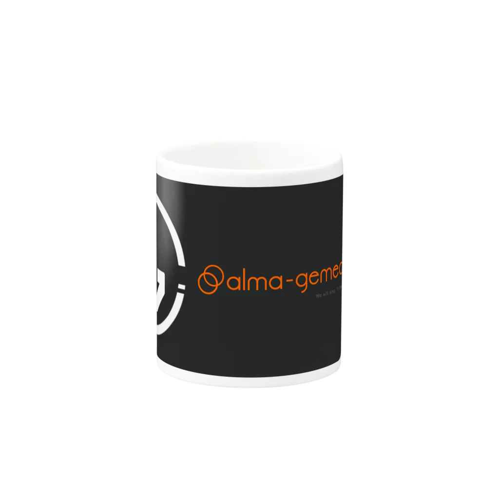 alma-gemeaのalma-gemea Mug :other side of the handle