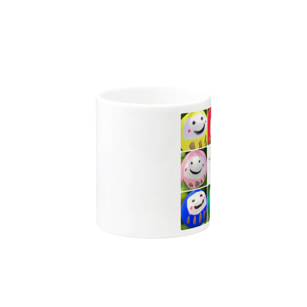  にこにこ堂のNICO NICO DARUMA Mug :other side of the handle