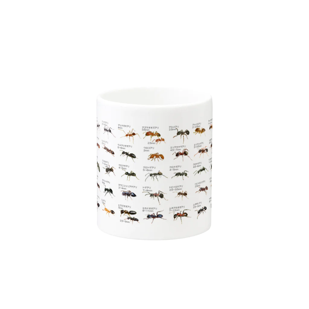 ANT☆Diaryの蟻図鑑 Mug :other side of the handle