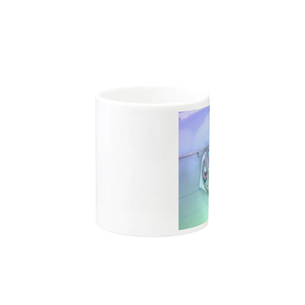 ReOunの＊アクセサリーグラデ＊ Mug :other side of the handle