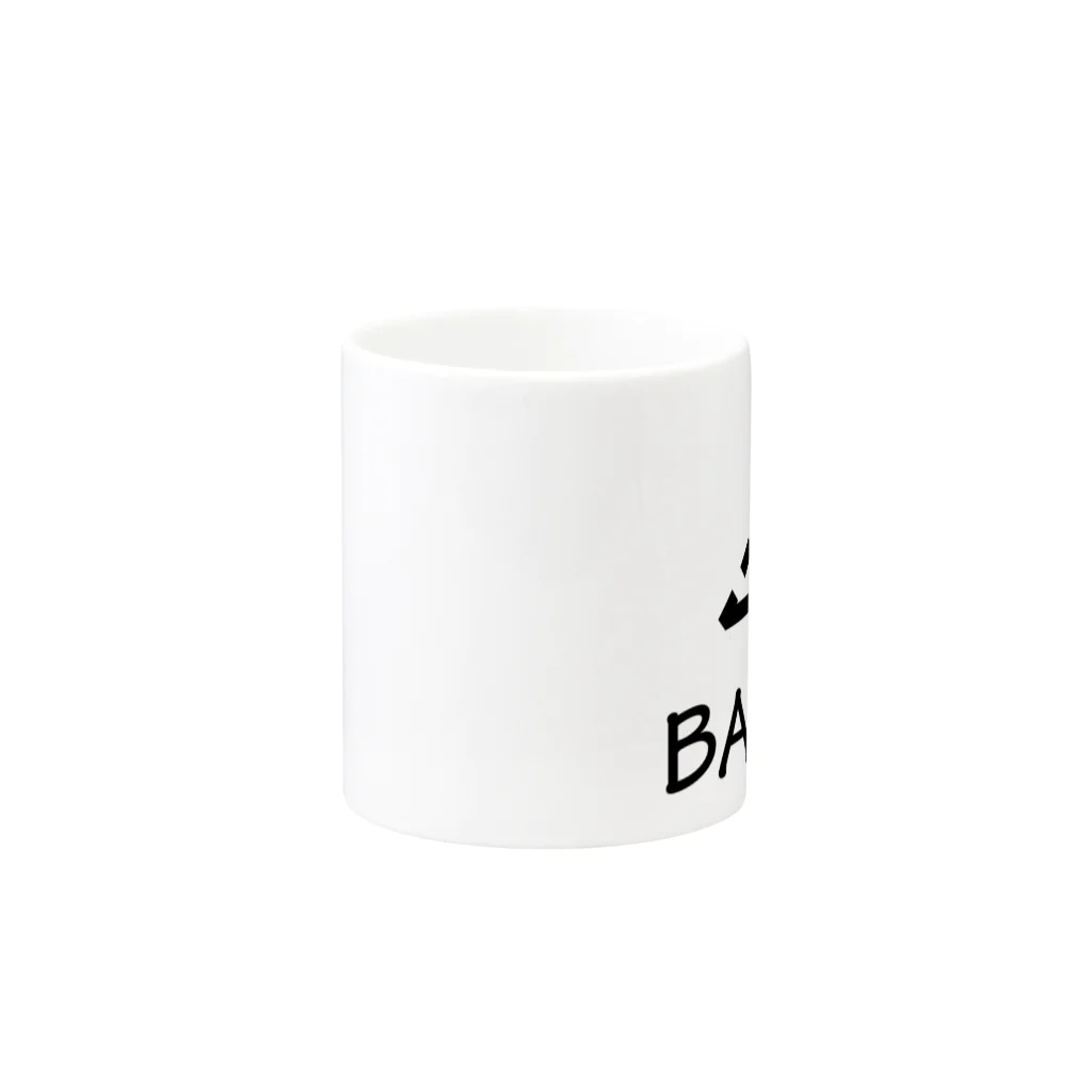 クロマキバレットのBAD DI Mug :other side of the handle