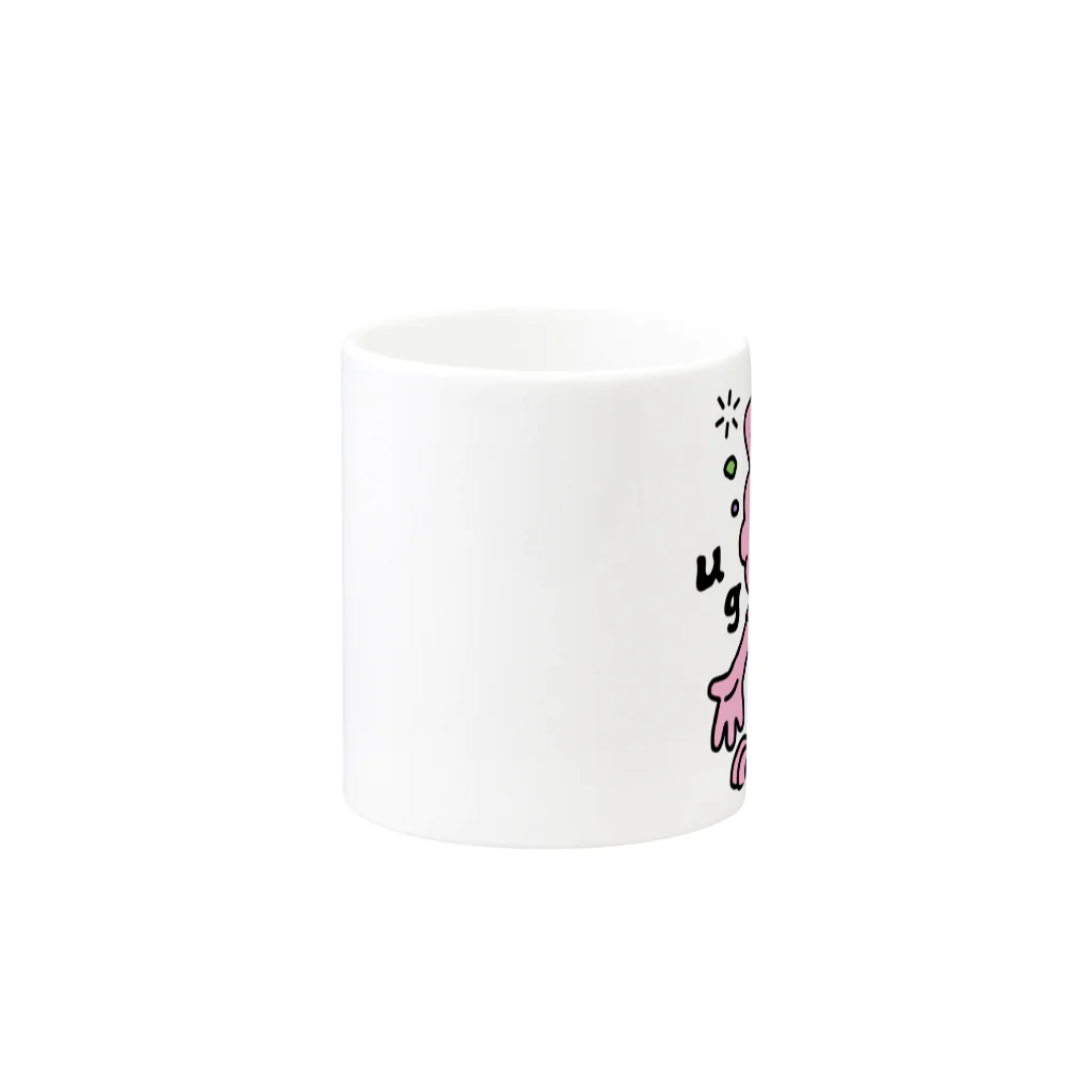 CHEBLOのJUNKIE GREY【Pink】     Mug :other side of the handle