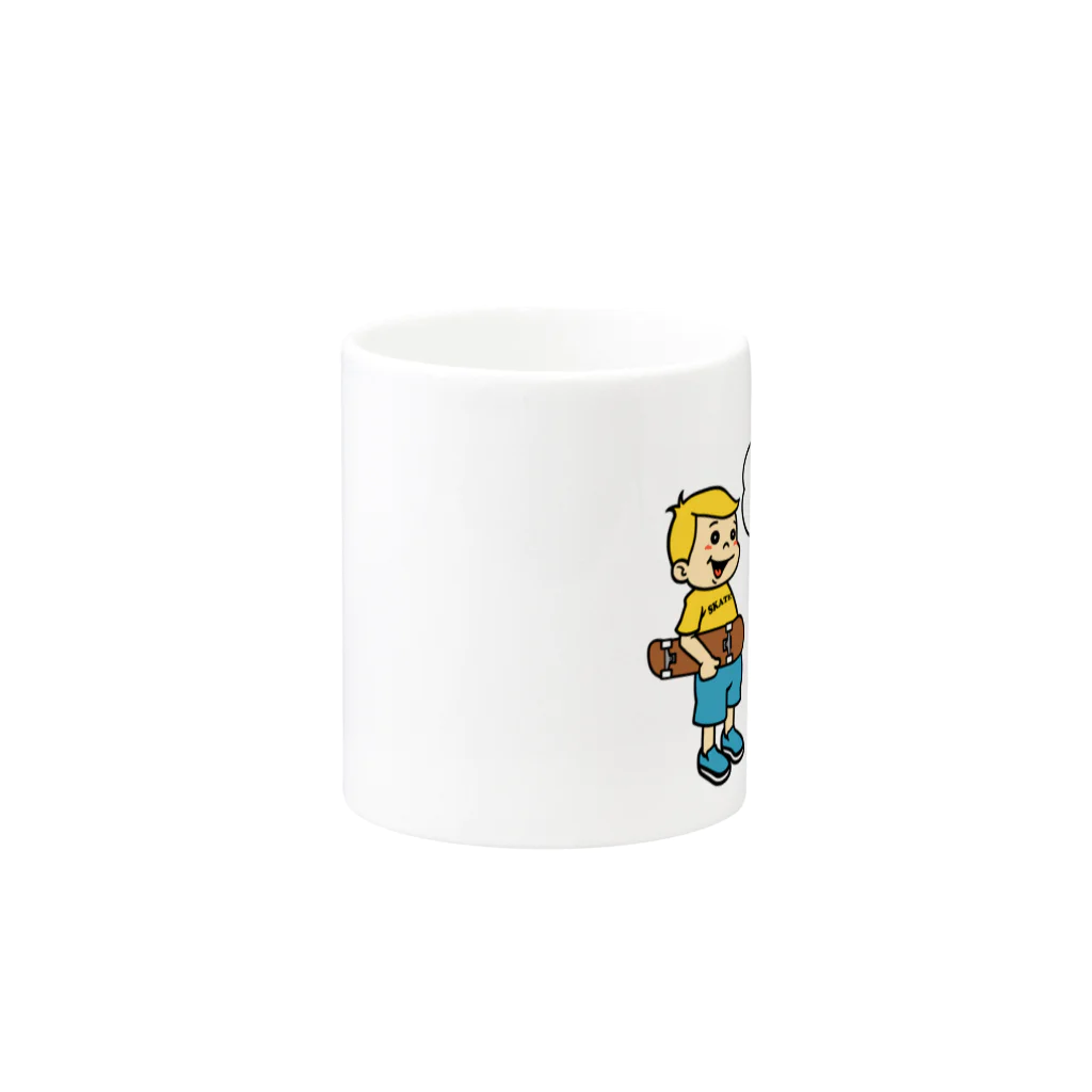 Candy Candyのスケーターボーイ4 Mug :other side of the handle