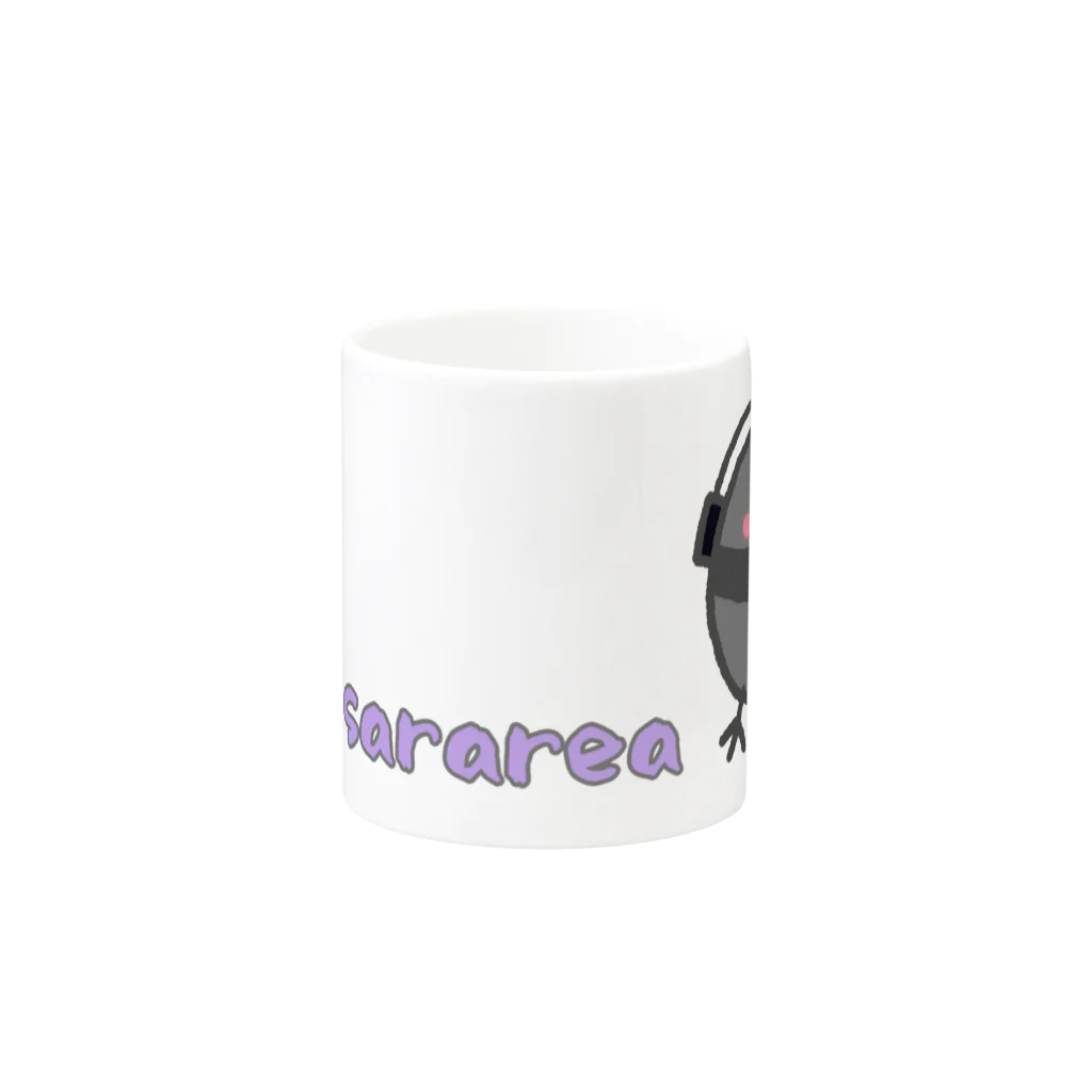 桃華のsararea Mug :other side of the handle