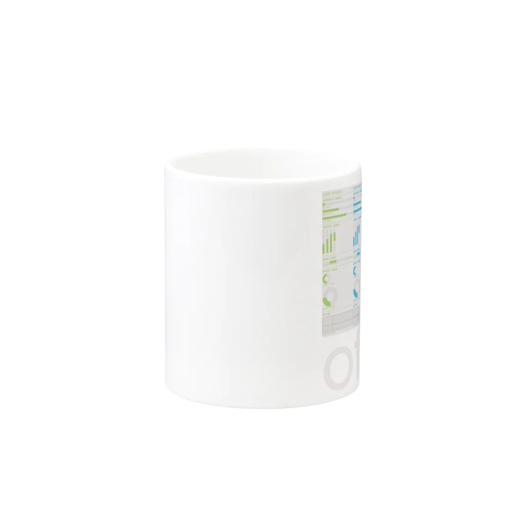 Teruaki TsubokuraのI LOVE "ofxUI" (White) Mug :other side of the handle