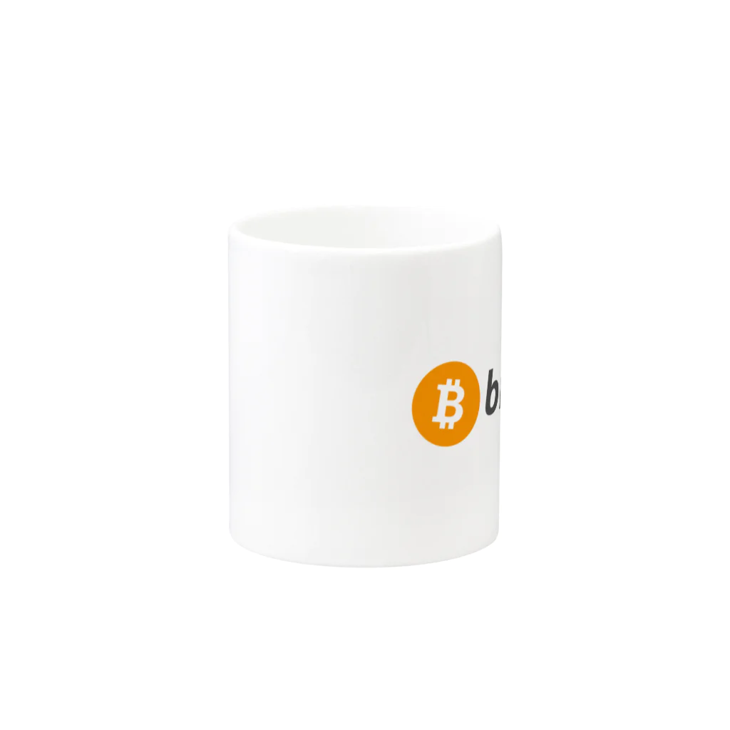 cryptoloversの仮想通貨Bitcoin（ビットコイン） Mug :other side of the handle