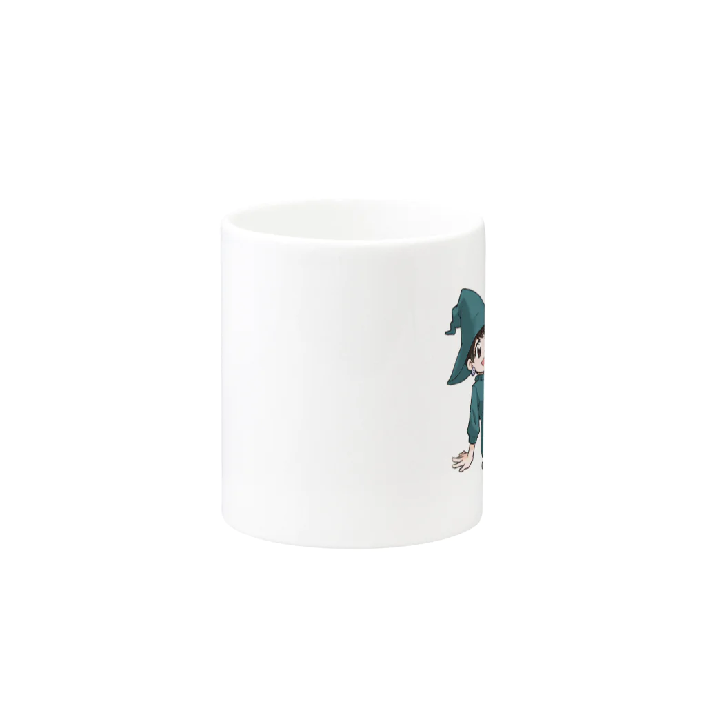 小倉沙耶の魔女サヤ Mug :other side of the handle