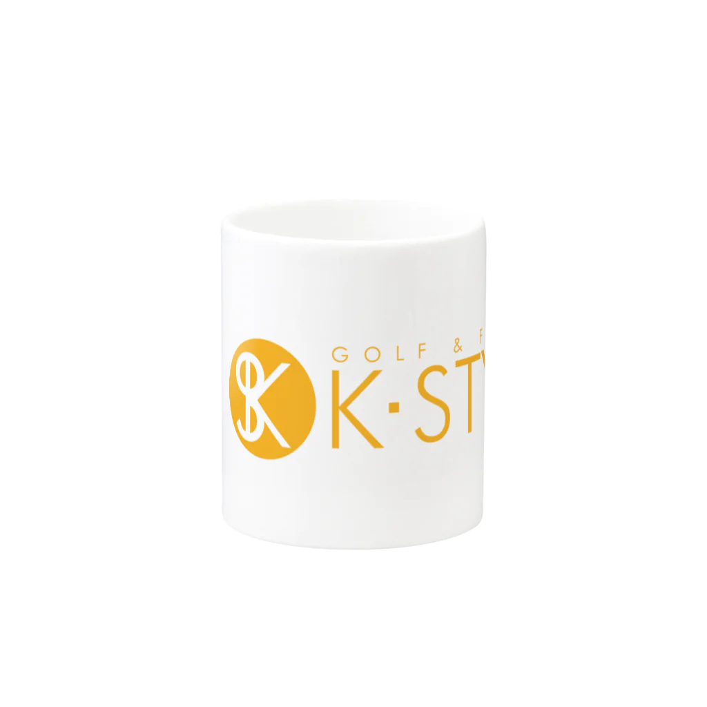 K-STYLEのK-STYLEロゴタイプ Mug :other side of the handle