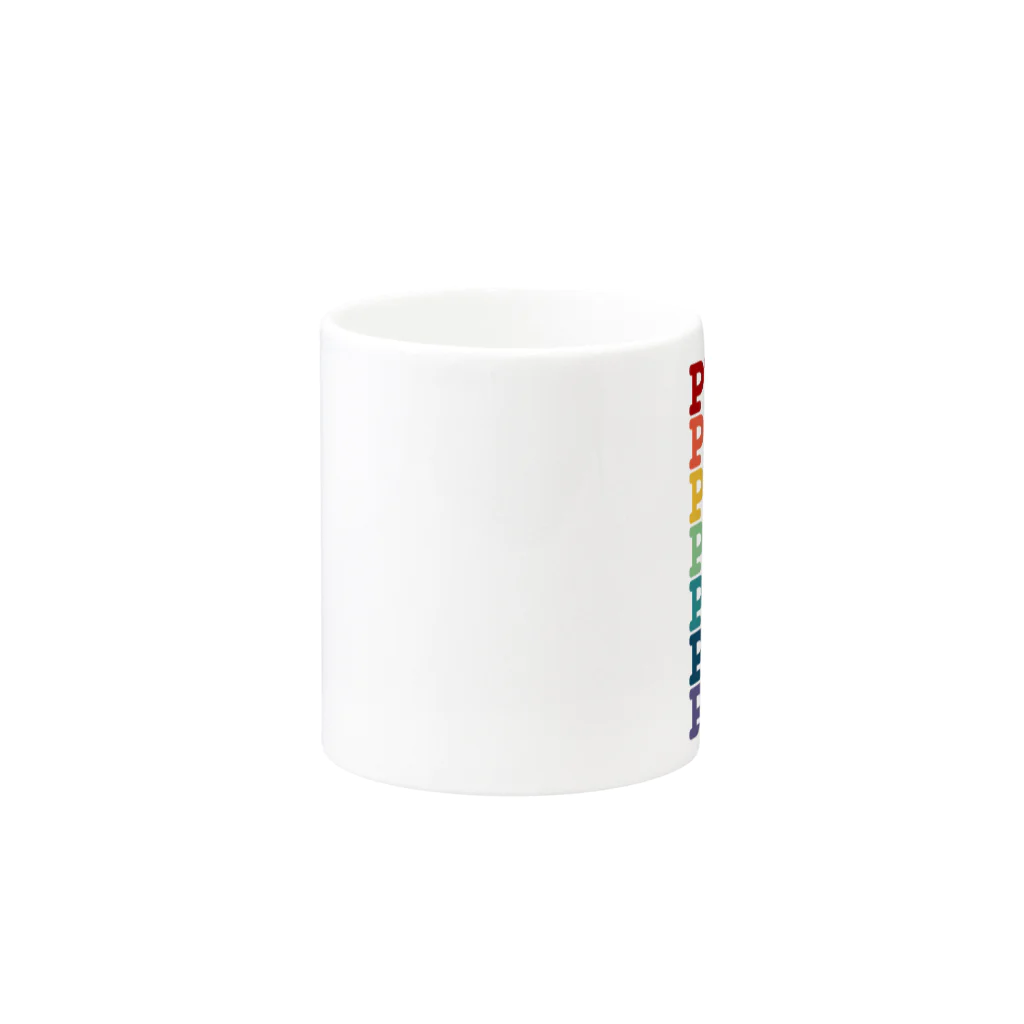 UNIQUE BOUTIQUEのRainbow Pride Mug :other side of the handle