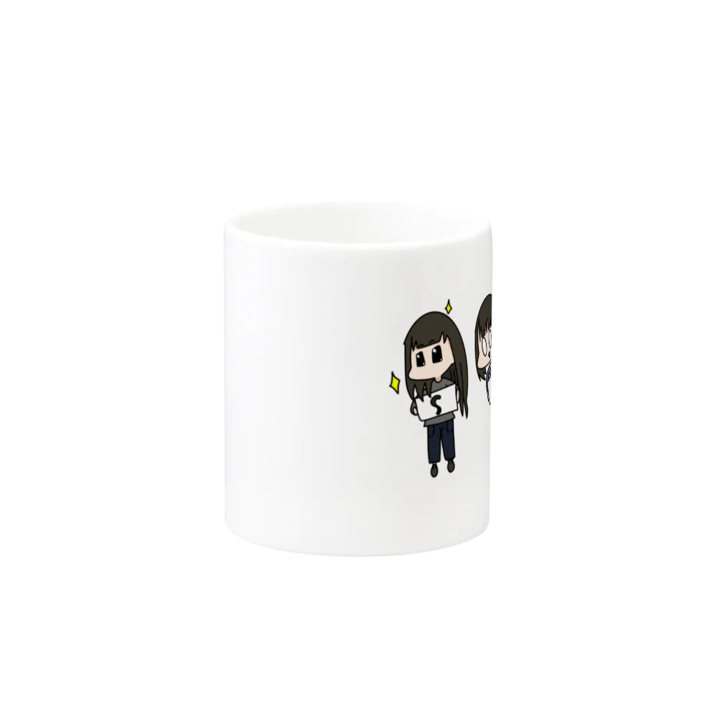 STK.0000のSTKガール Mug :other side of the handle