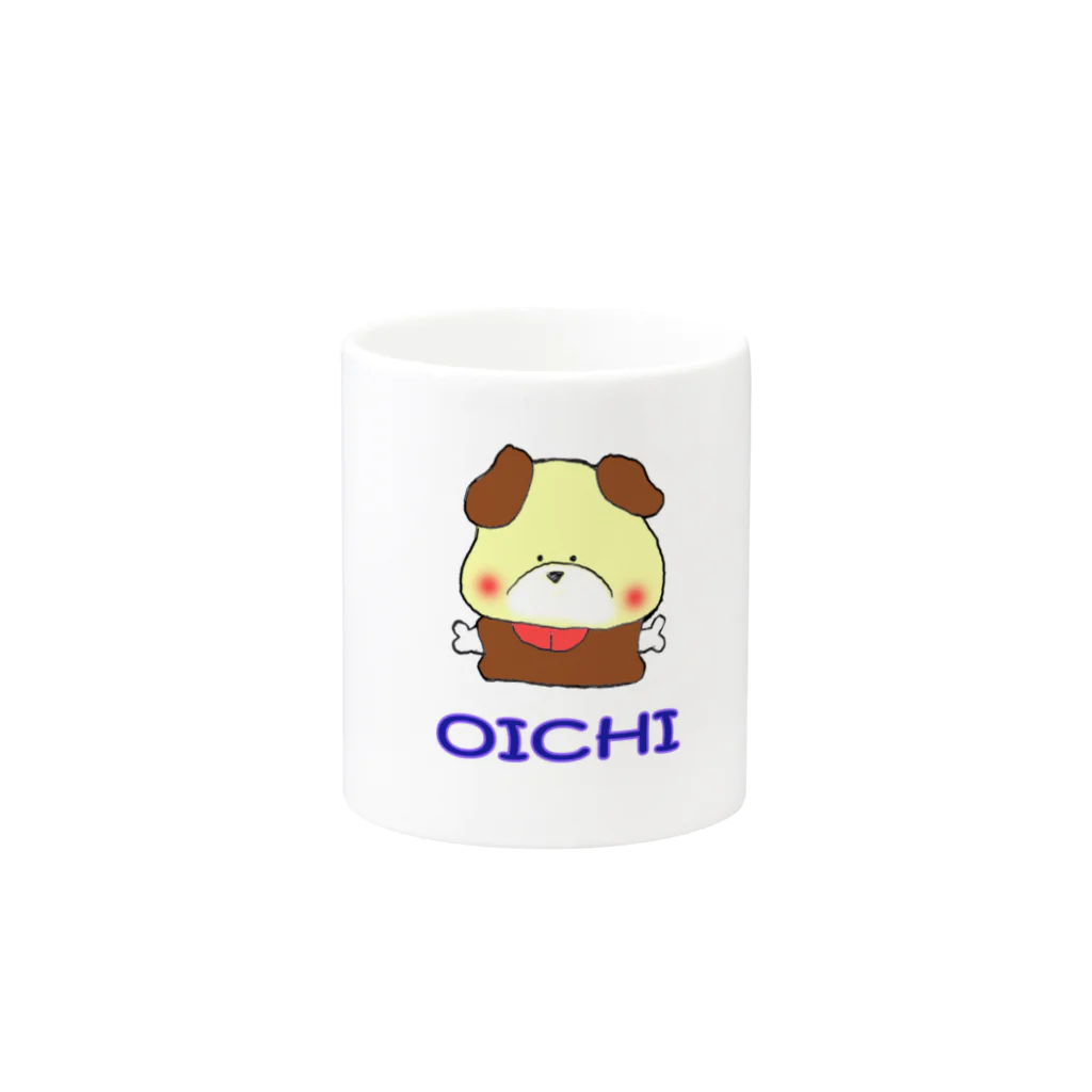 てらにしひよこのOICHI Mug :other side of the handle