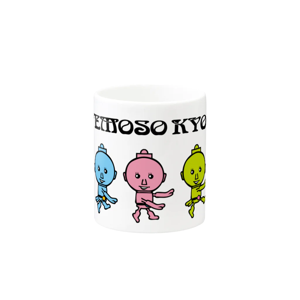 パテモソ商店。のPATEMOSO KYOKAI #15 Mug :other side of the handle