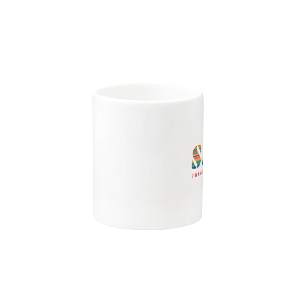 mincora.のSDGs - think sustainability Mug :other side of the handle