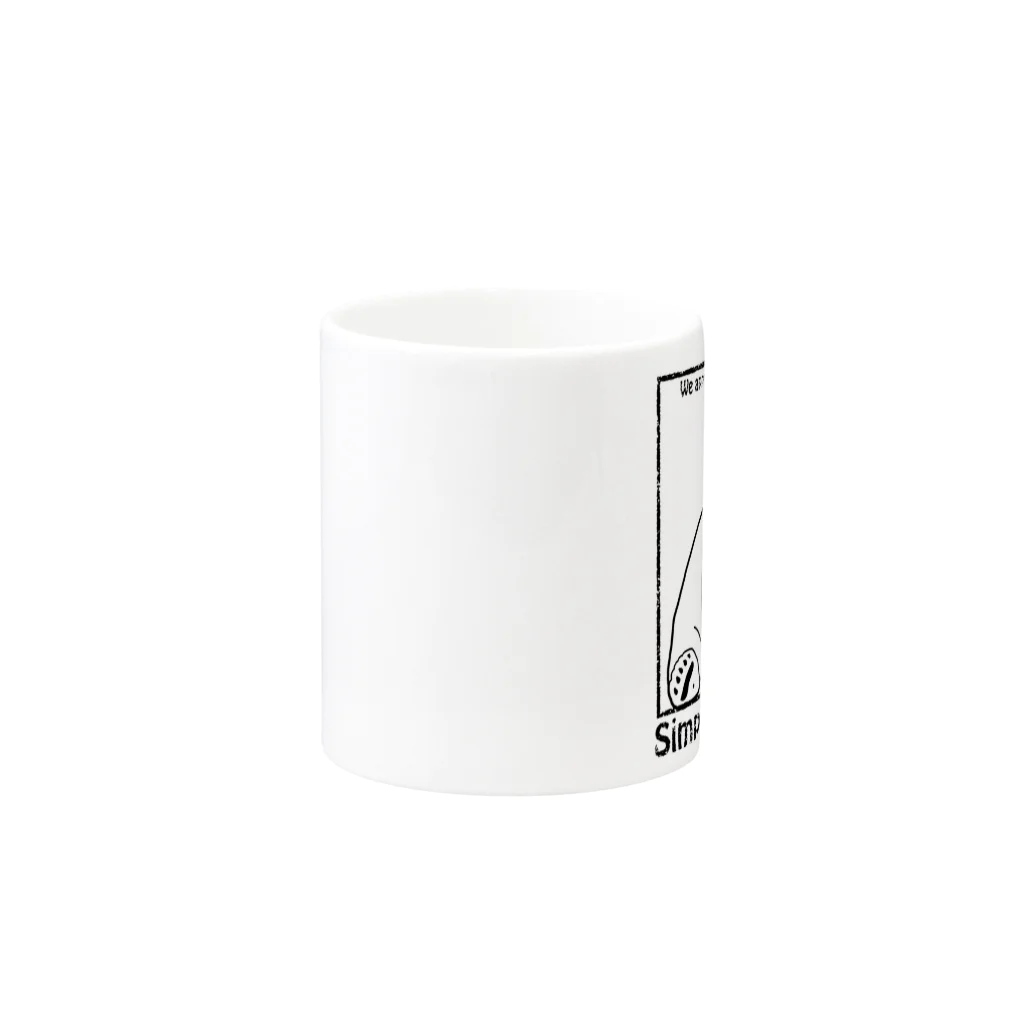 natsuno_bananaのSimple Polar Bear Mug :other side of the handle