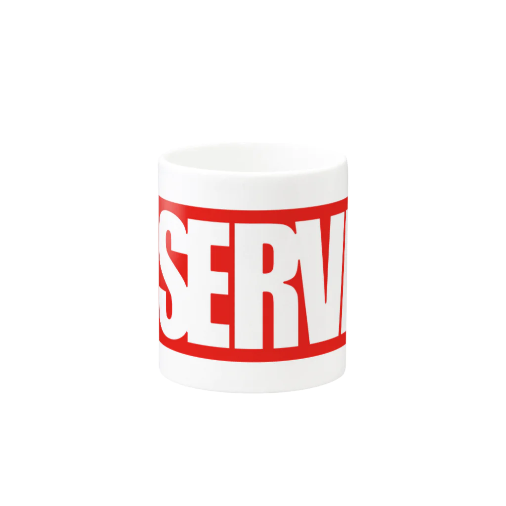 servalのサーバル Mug :other side of the handle
